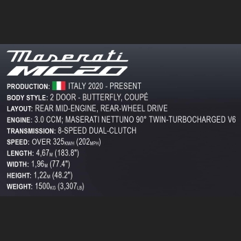 Maserati MC20 2269 Kl.